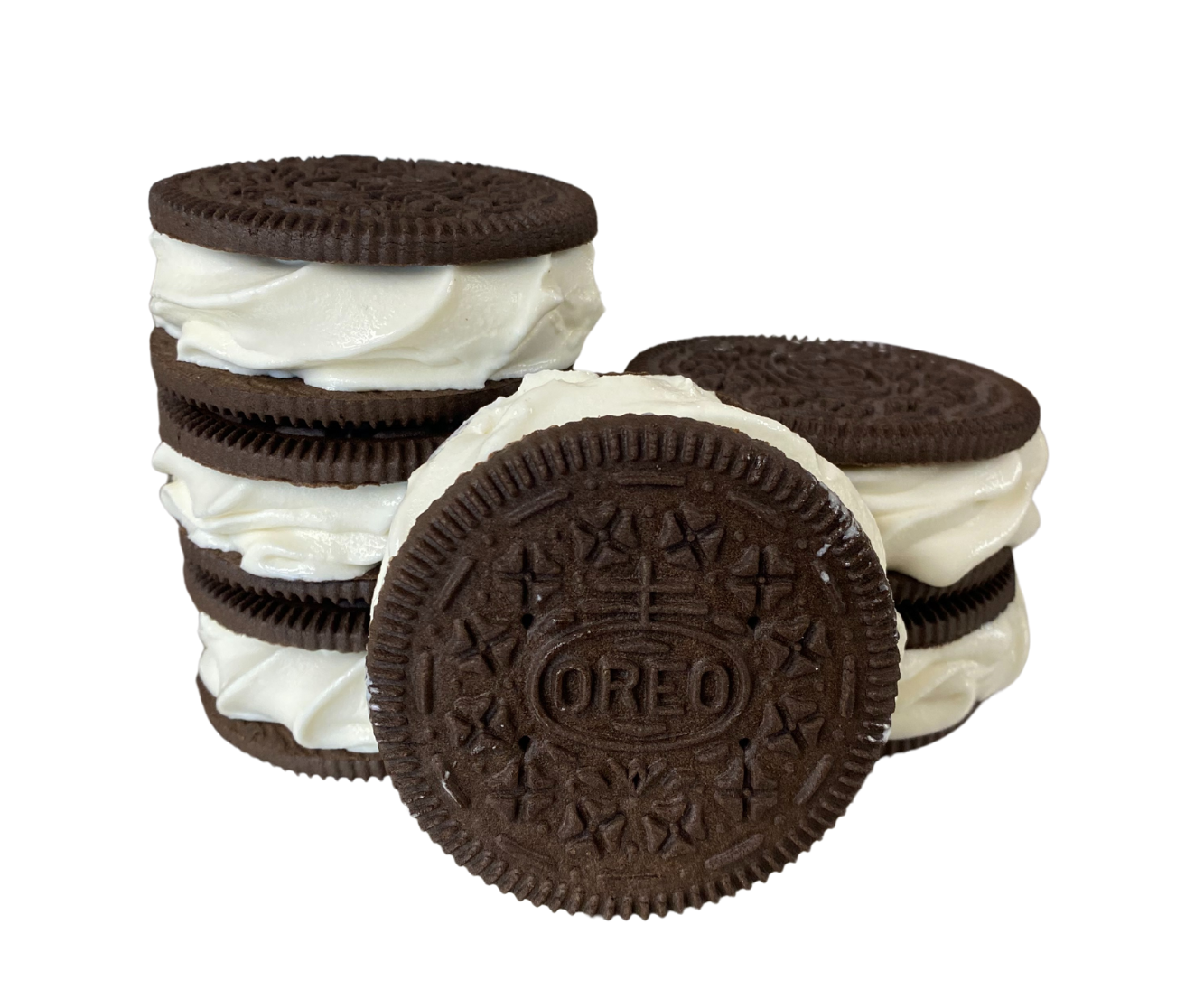 6 Oreo Ice Cream Sandwiches Plain - Twist Ice Cream